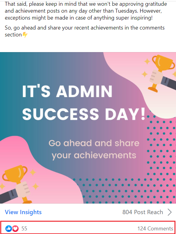 admin success