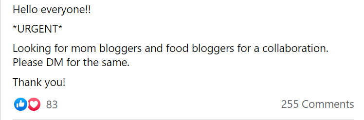 How to Find Brands for Facebook Group Collab