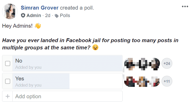 Facebook jail