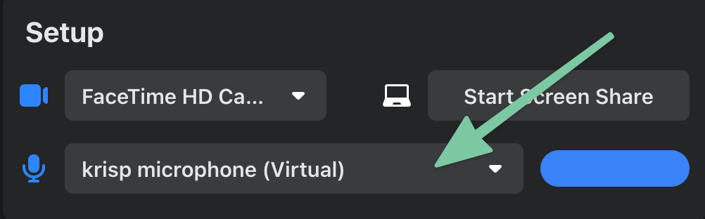 Krisp-for-facebook-live