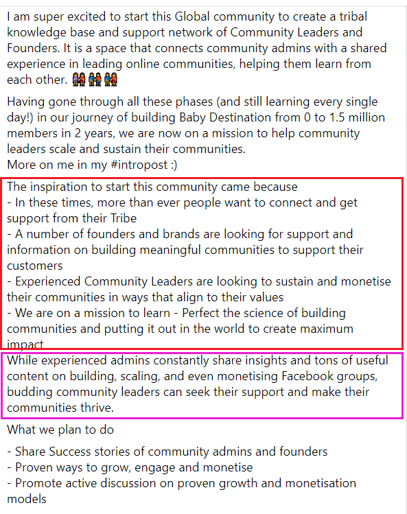 Writing Best Facebook Group Description All Details Shared