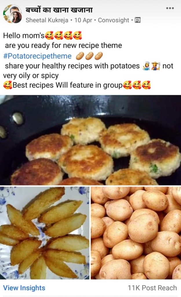 Facebook group contest idea for food group