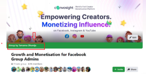 facebook group settings, facebook affiliation