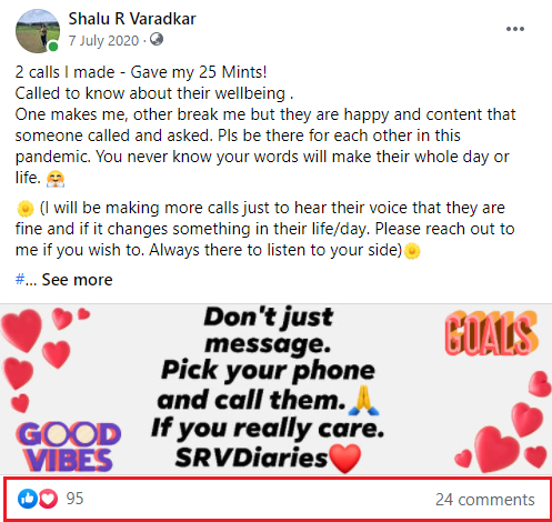 call people for Success Story - Shalu R Varadkar