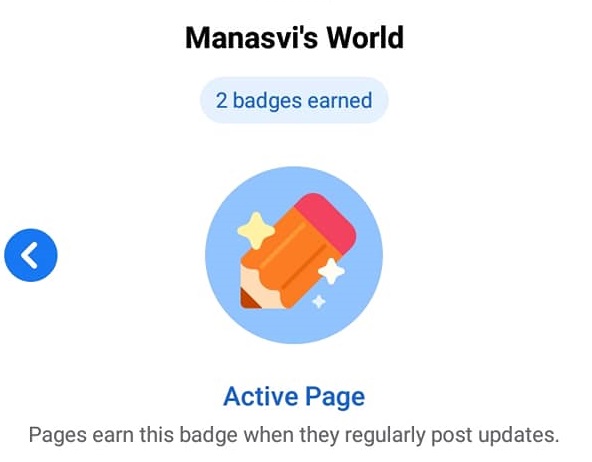 complete page badge