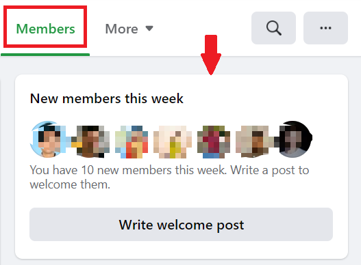 Members in FB Group, how to create a welcome post on Facebook group