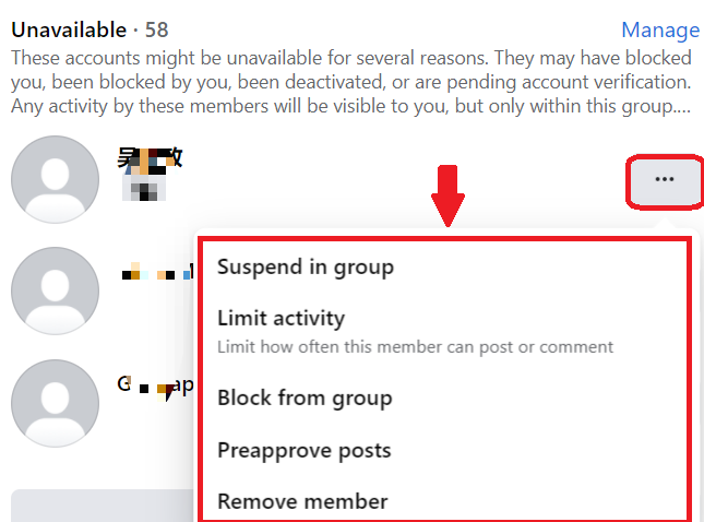 Facebook Group Features