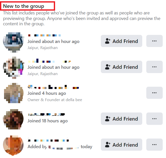 How To See New Members In Facebook Group?