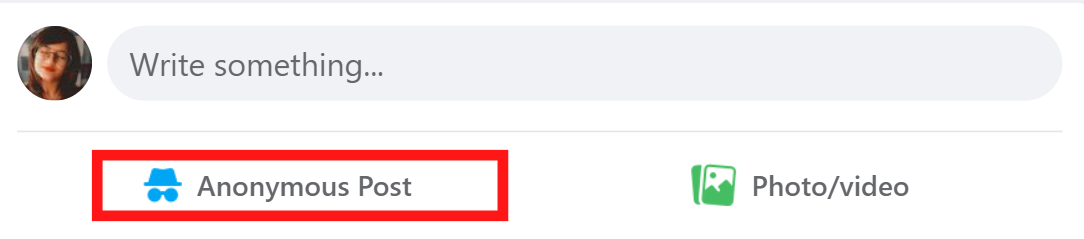 How to Post Anonymously on FB GROUP