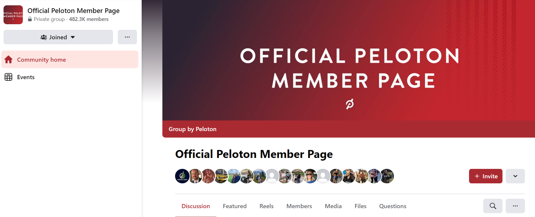 Peloton's members