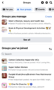 groups, Facebook groups, group, cant see my group on Facebook