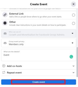 how to invite people to an event on Facebook