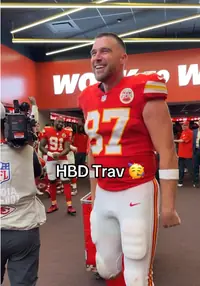 Travis kelce birthday chiefs win