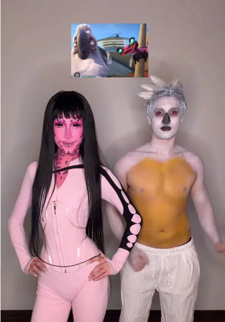 Couples share their Halloween costume reveals