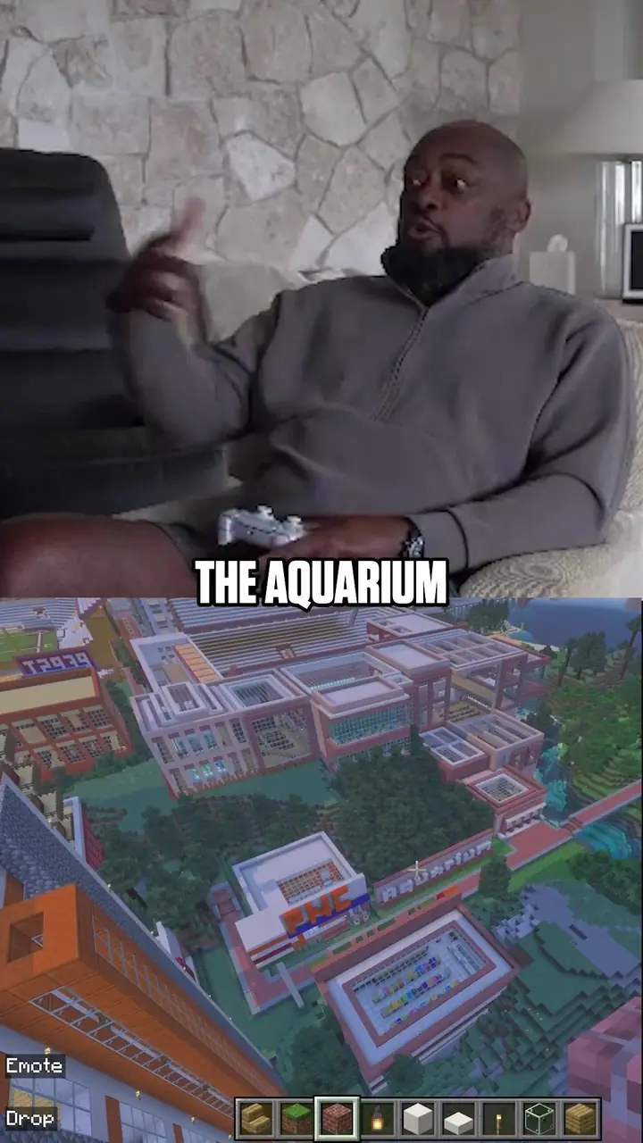 Steelers coach Mike Tomlin revealed his 12-year Minecraft city, and fans love it 🤓